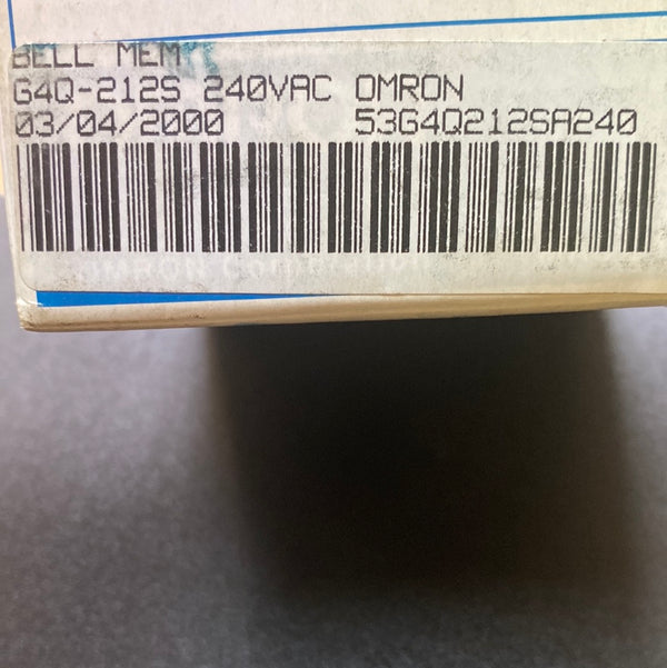 Omron Plug-In Latching Power Relay G4Q-212S Terminal model 240VAC