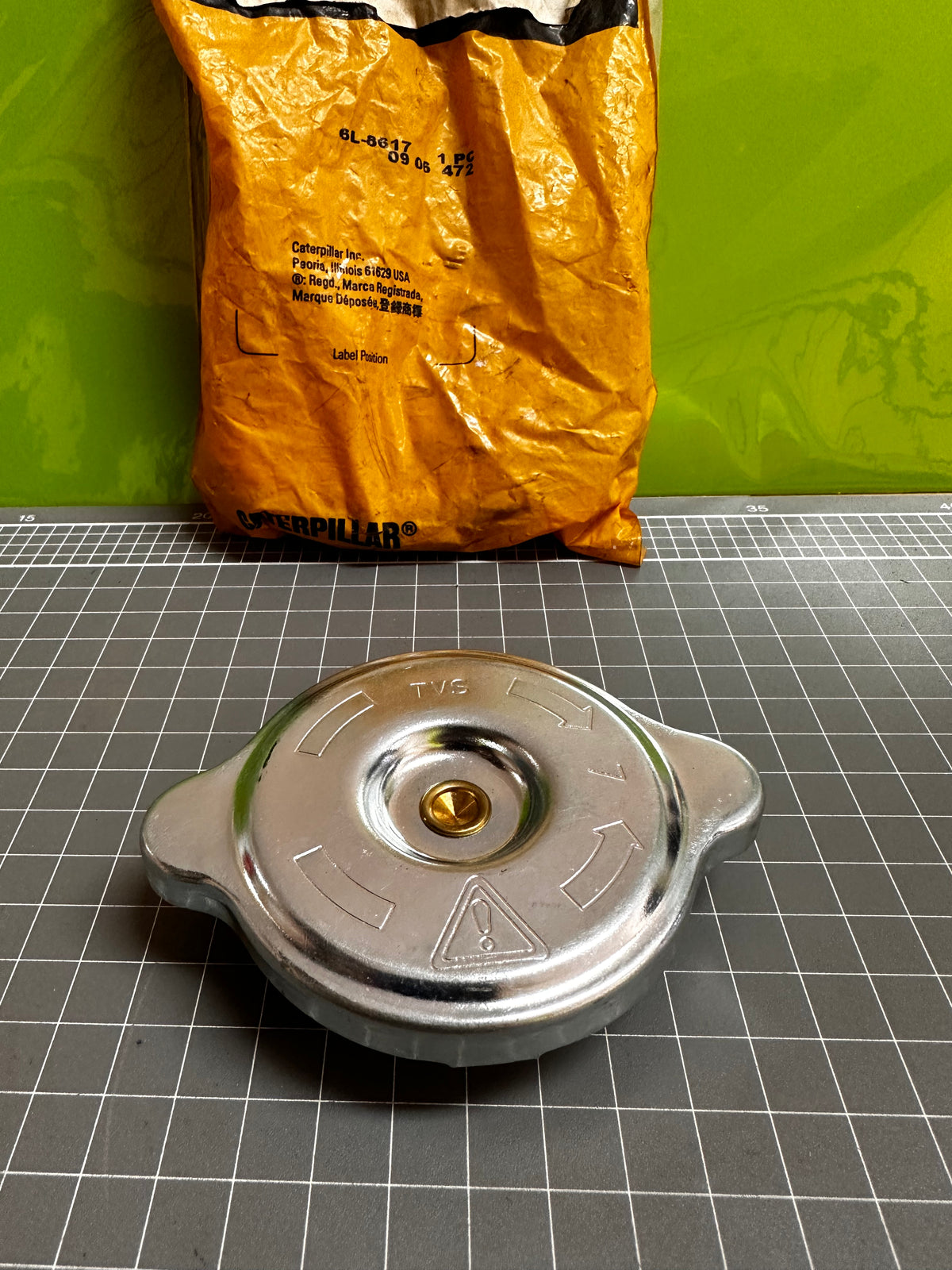 CAT 6L-8617 Radiator Pressure Cap