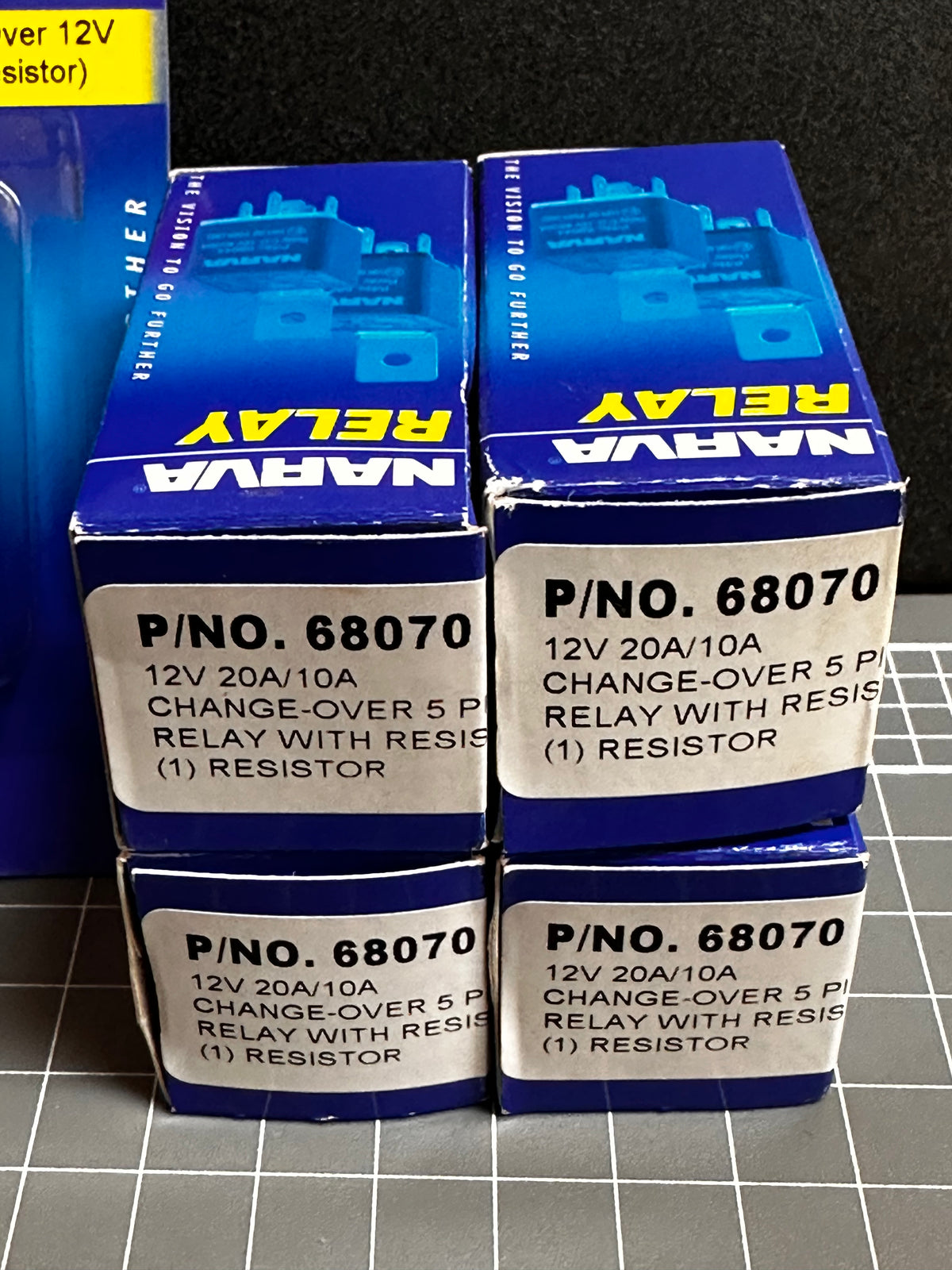 Narva 68070 12V 20A/10A Change-Over Relay – 5 Pin