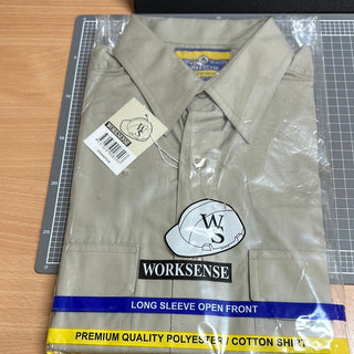 Worksense L/S, M, 38/39 shirt