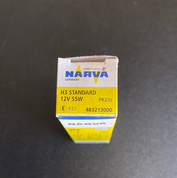 Narva 48321 12V H3 55W PK22s Halogen Headlight Globe