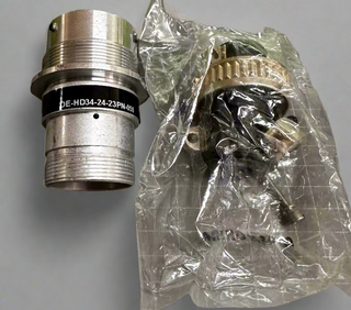 Deutsch HD30 Series Receptacle with Cable Clamp - Size 24 Shell - 23 Pins
