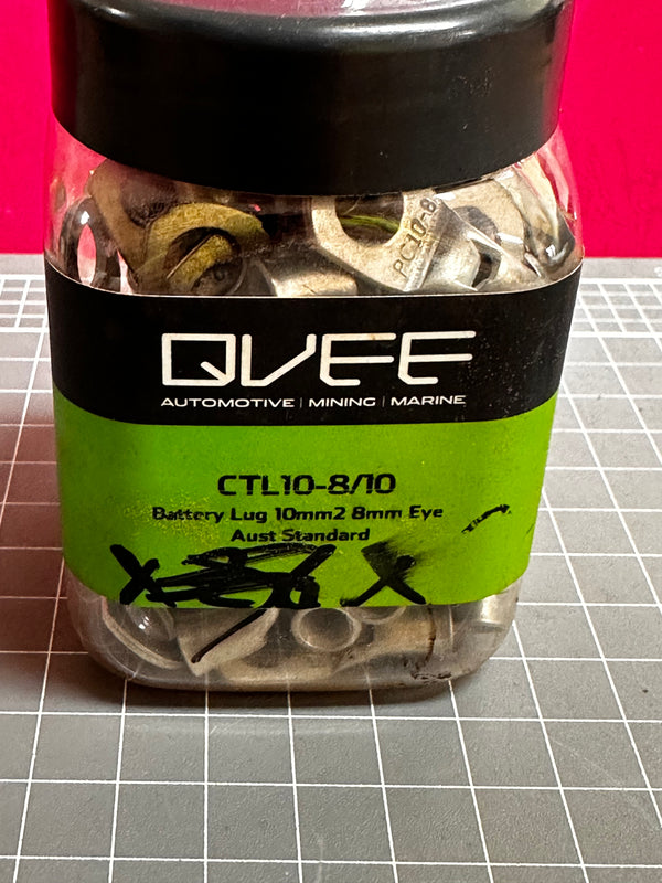QVEE CTL10-8/10 Battery Cable Lug, Jar