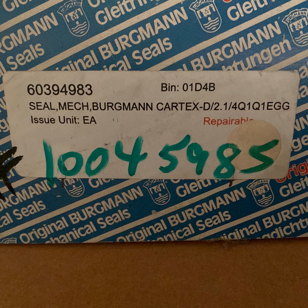BURGMANN CARTEX-D 2.250 Mechanical Seal