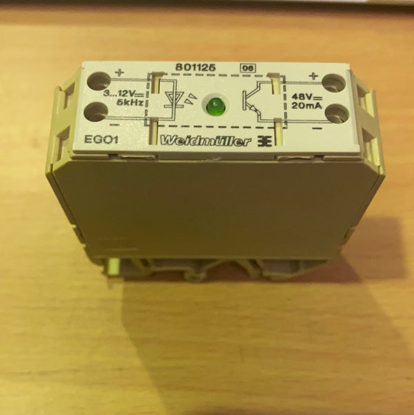 WEIDMULLER SOLID STATE RELAY EG01-801123