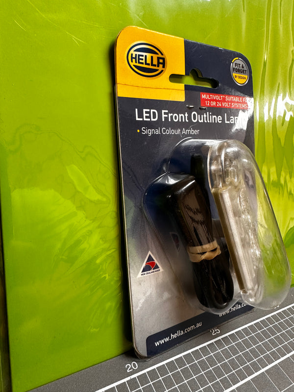 HELLA 2060 DuraLED Front End Outline Lamp (Amber)