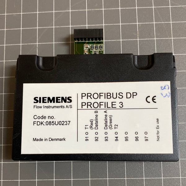 Siemens FDK:085U0237 Add-On Module PROFIBUS DP PROFILE 3