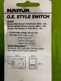 NARVA 63386BL O.E Style Switch-LED Light Bar 12V for Nissan