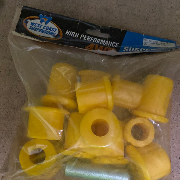 WEST COAST SUSPENSIONS EFS UK767 POLYURETHANE BUSH KIT