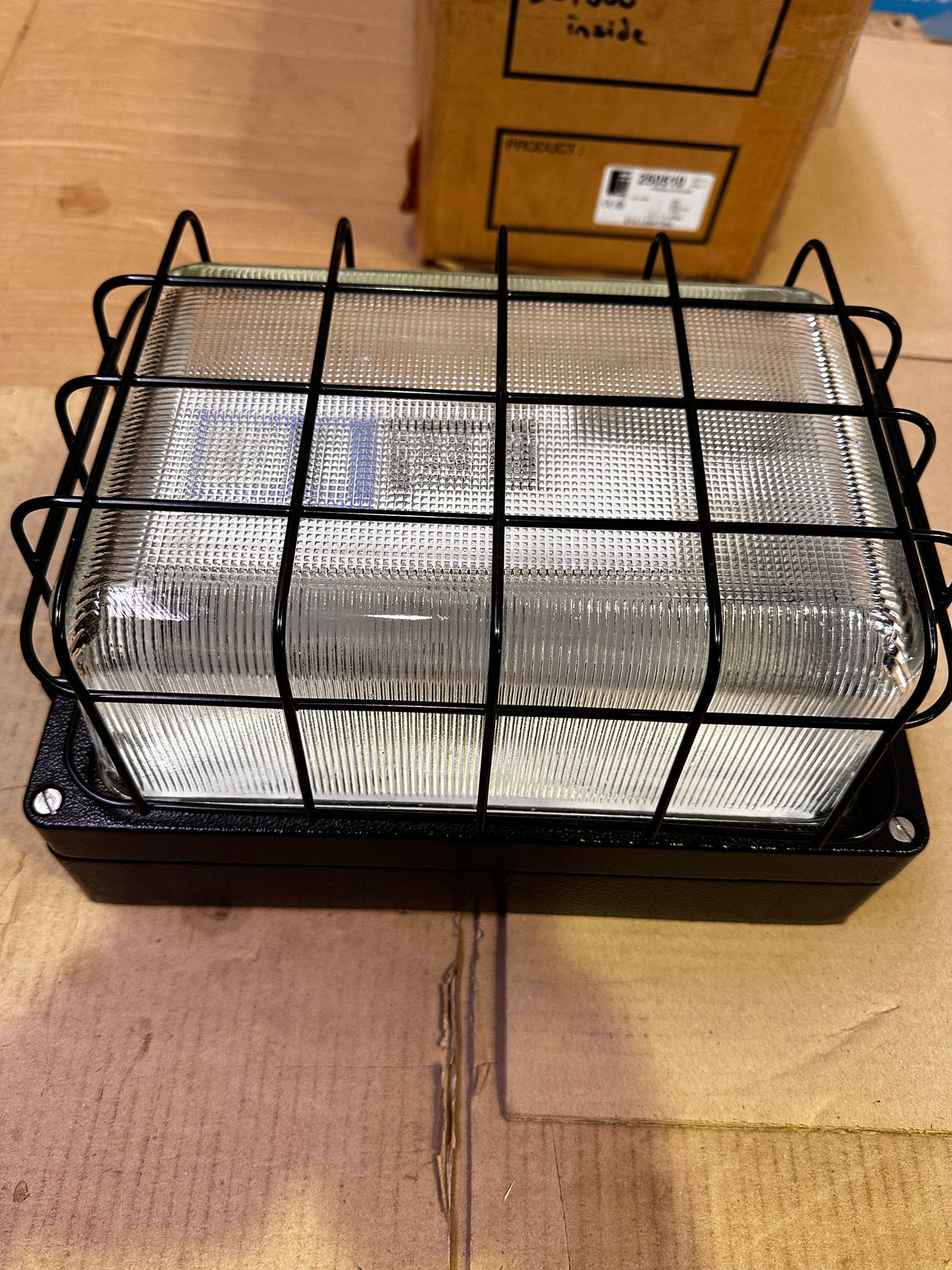Eye Lighting 250510 Prismalux MV 80W Bulkhead Light with Cover