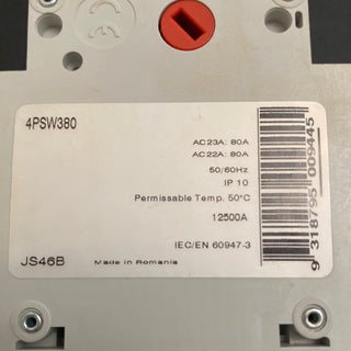 Clipsal 4PSW380 Isolator/Mains Switch