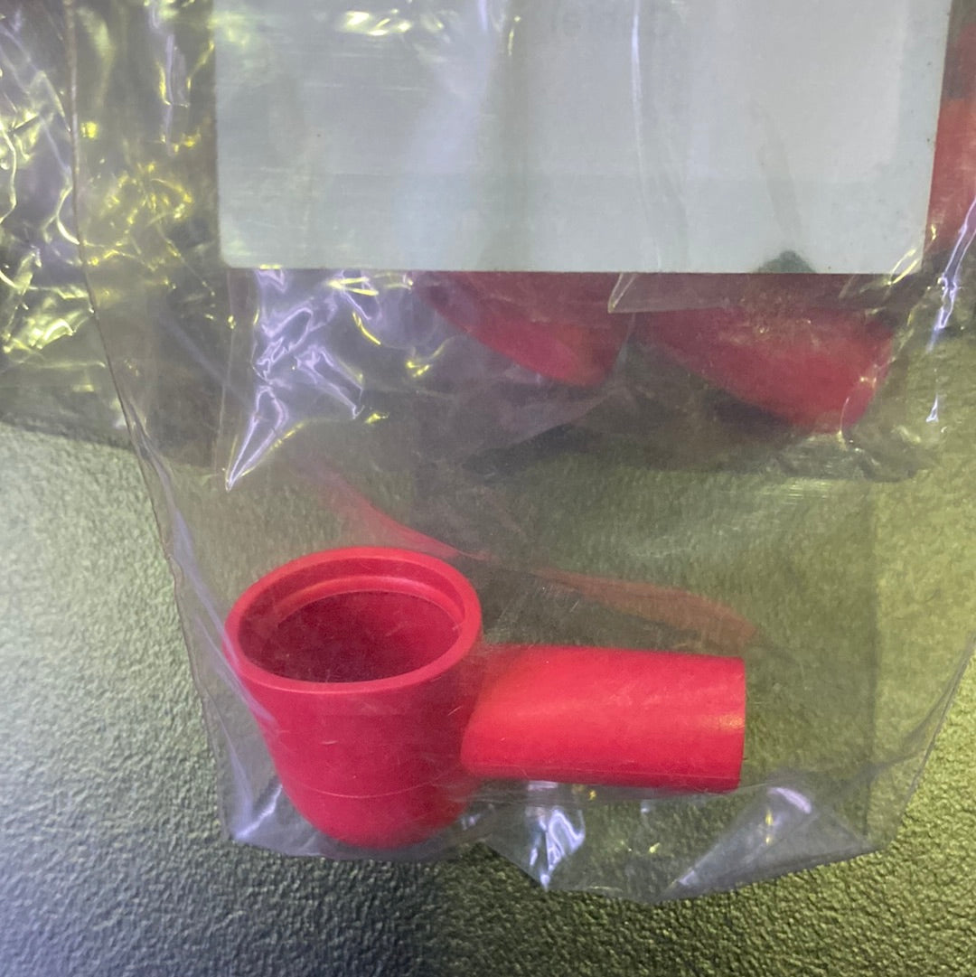 QVEE SY2980-RED Cable Lug Boot for 4–10 mm² Cable