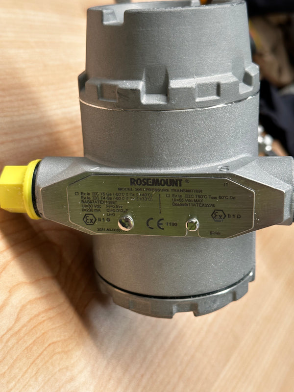 EMERSON ROSEMOUNT In-Line Pressure Transmitter 3051 TG3AB21KB4I1M6P1Q4Q8S5