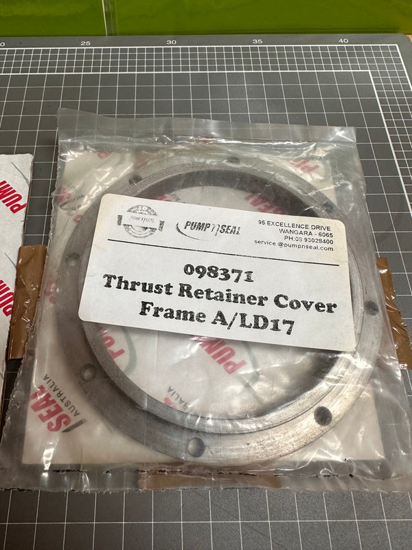 FRAME A/LD17 Thrust Retrainer Cover