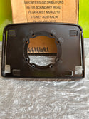 Convex Mirror Cover for 19" Mirror 20A1409, Black