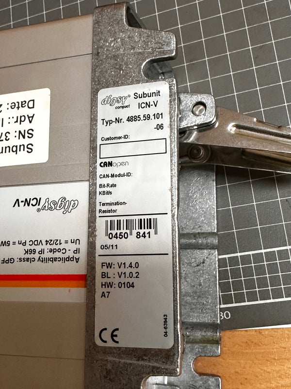 digsy INTER CONTROL 4885.29.100-05 / CAT 353-3978 | Mining & Industrial ...