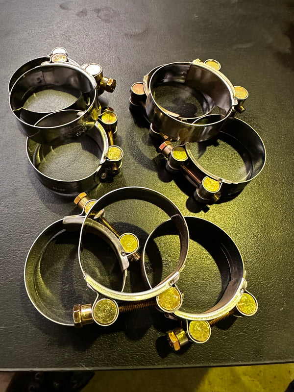 TRIDON T Bolt Hose Clamps, 56-59