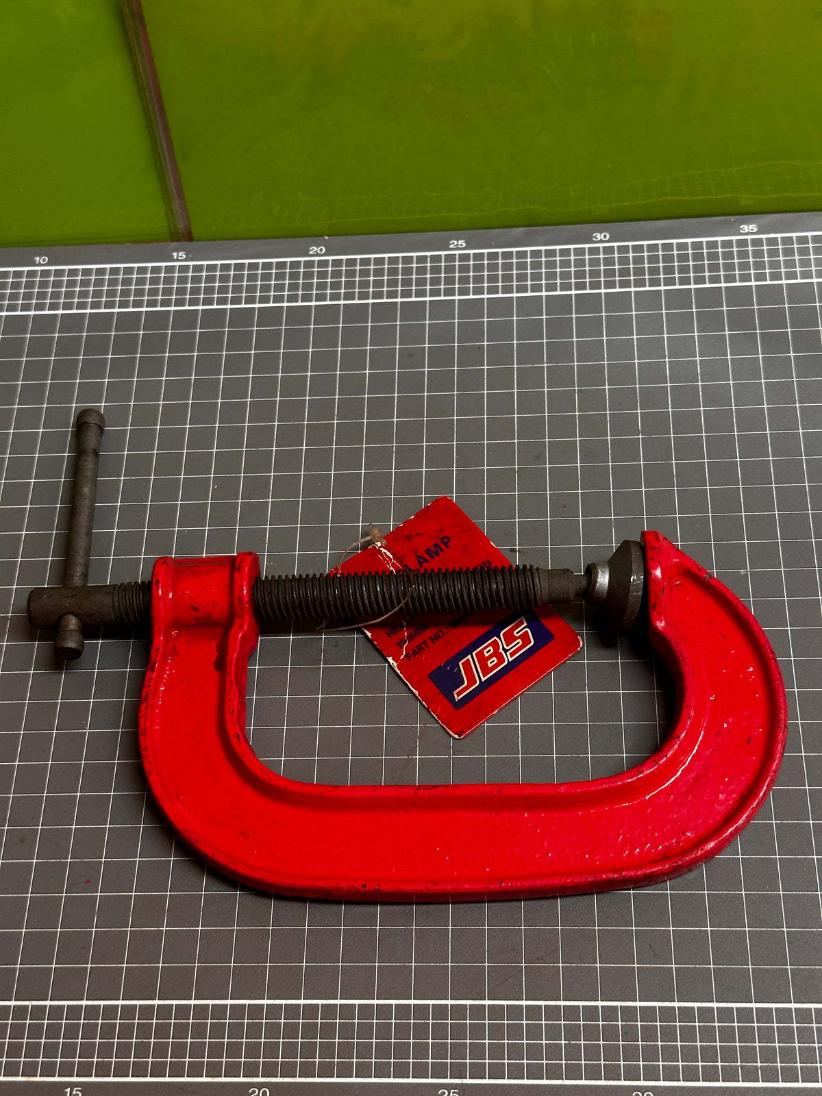 JBS 00055284 Cast-Iron G Clamp, 100 mm / 4 Inch