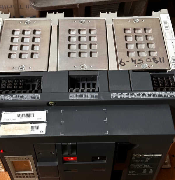 Schneider NW08H1 Circuit Breaker Frame 800A, 65kA/440VAC 3 Pole