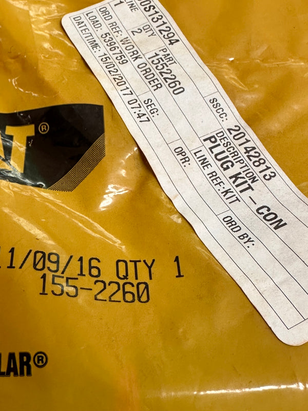 CAT 155-2260 Plug Kit-Con