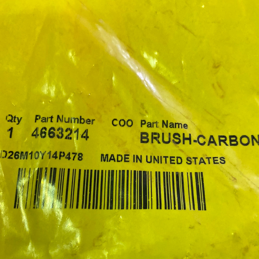 CAT 466-3214 Genuine Carbon Brushes, Set of 2, 55 mm Wide