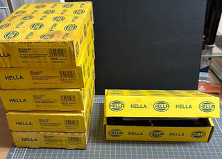 HELLA DuraLED 2054BULK, LED White Front Pos/End Outline Lamp, Set of 4