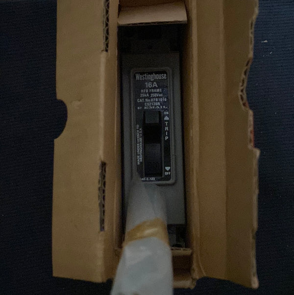 WESTINGHOUSE AB DE ION CIRCUIT BREAKER HFB1016
