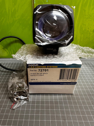 NARVA 72701 'Blue Spot' LED Safety Light 10-60 Volt for Forklift/Trucks