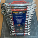 GEARWRENCH Reversible Ratcheting 13 Piece S.A.E  Spanner Set 9509N