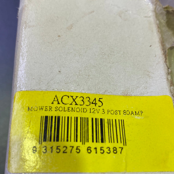 OEX ACX3345 Starter Motor Slave Solenoid 12V, 80A
