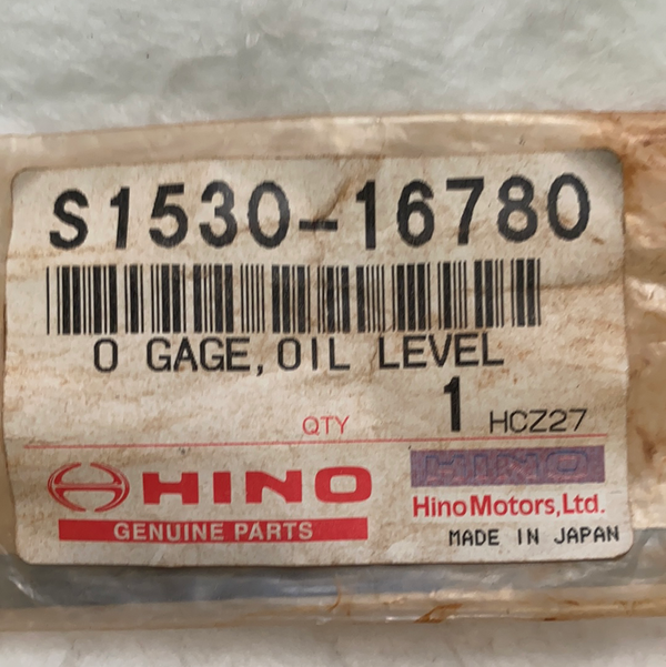 HINO GAGE SUB ASSY, OIL LEVEL  S1530-16780