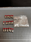 LED 12V Globes, RED, Pk of 6