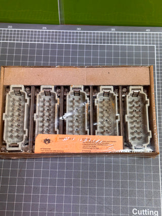 ILME CNEM-16T HD Connector, Male Insert