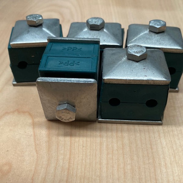 STRAUFF Twin Tube Clamp, 1/4”