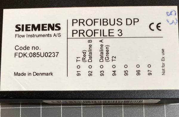 Siemens FDK:085U0237 Add-On Module PROFIBUS DP PROFILE 3