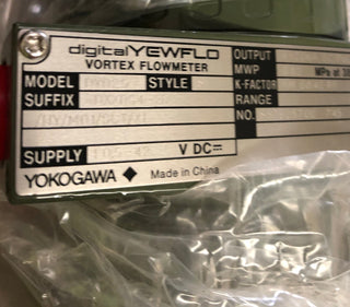 YOKOGAWA DIGITAL YEWFLOW DY025