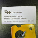 Cole Hersee 24505-01 Lockout Lever Kit Yellow