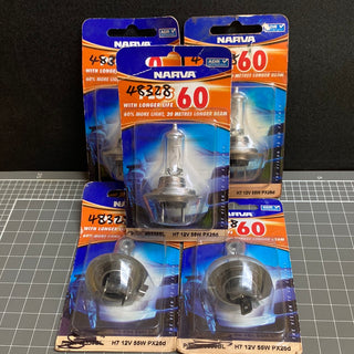 Narva 48339BL 12V H7 55W Plus 60 Longer Life Halogen Headlight Globe (48328)