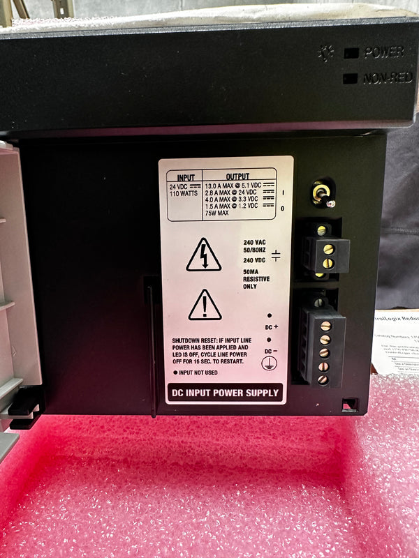 Allen Bradley 1756-PB75R ControlLogix DC Redundant Power Supply