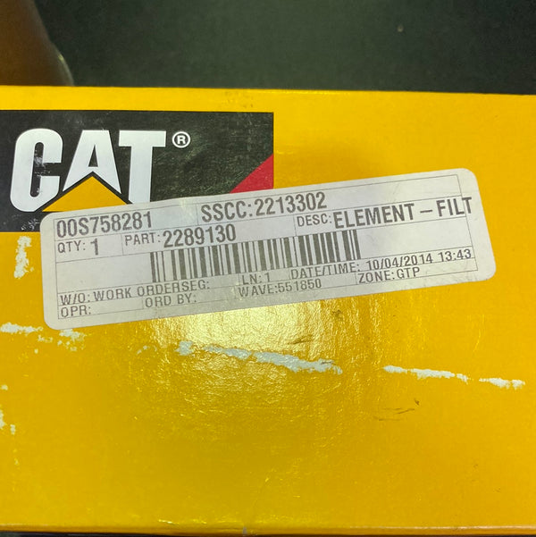 CAT 228-9130 Element-Filter / Standard Efficiency Fuel Water Seperator