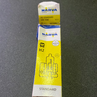 Narva 48720 24V H2 70W X511 Halogen Headlight Globe