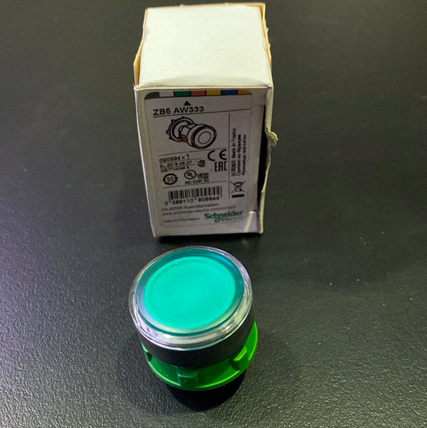 Schneider Electric ZB5AW333 Illuminated Push Button (Green)