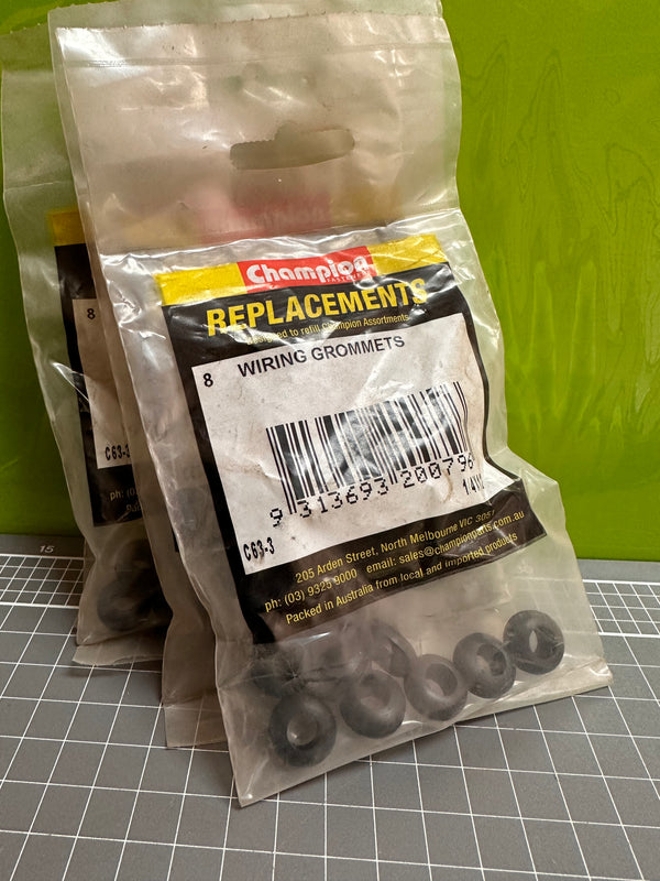 CHAMPION C63-3 Electrical Wiring Grommets - lot of 4