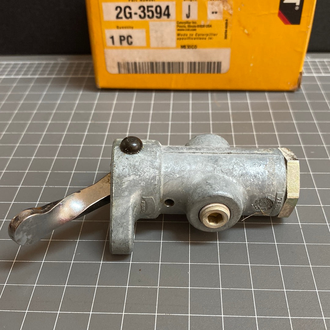 CAT 2G-3594 Parking Brake Air Control Valve, 1/8-27 NPSF