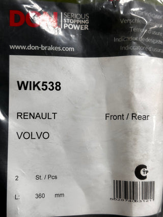 DON WIK538 Wear Indicator, Brake Pad