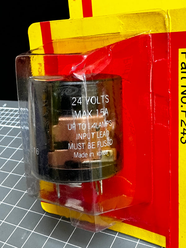 Bosch 3 Pin Flasher Relay Unit 24V, 15A, P243