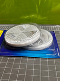 NARVA 84005BL Clear Round Retro Reflector with Self Adhesive (2) blister pack