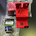 QVEE QVBILO4R Battery Isolation Bracket - Red