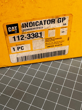 CAT 112-3381 Indicator GP