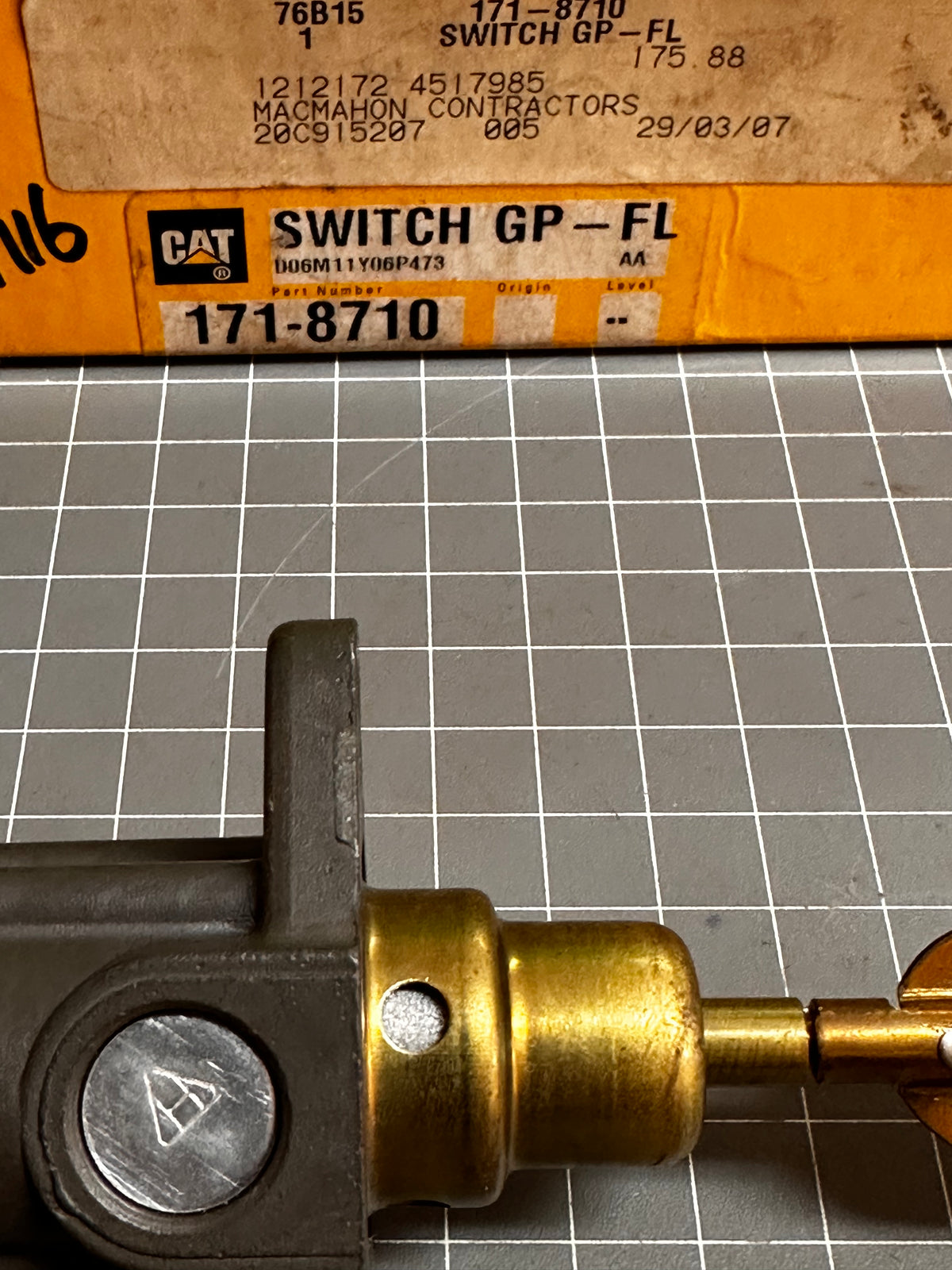 CAT 171-8710 Switch Assembly